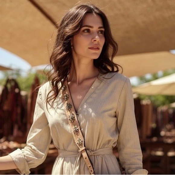 BOUTIQUE Pink Leather Crystal Clusters Handbag Replacement Strap - Picture 1 of 10